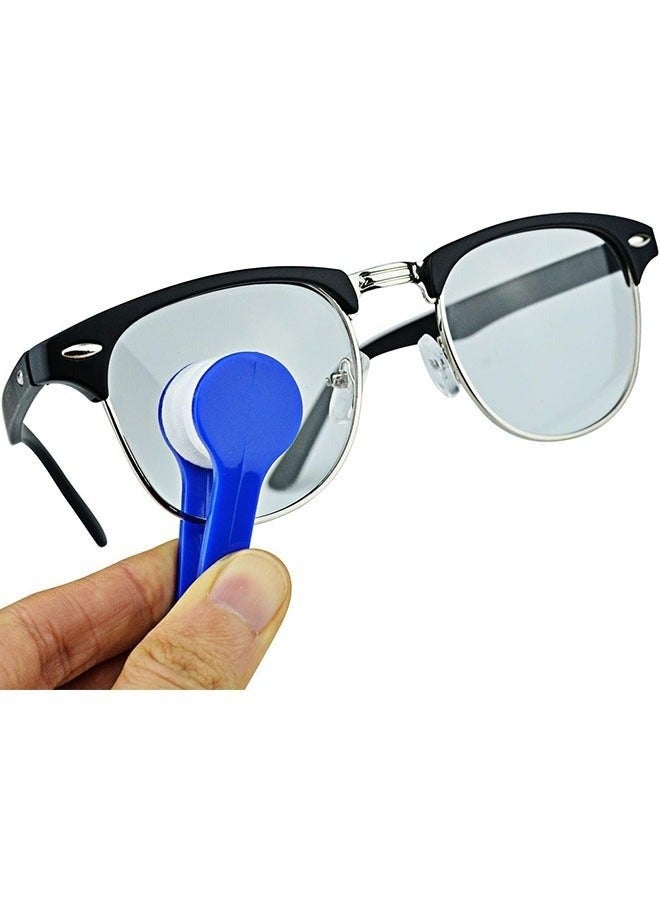 فرشاة تنظيف نظارات شمسية مكوّنة من 5 قطع – أداة صغيرة لتنظيف عدسات النظارات على شكل مشبك مع فرشاة ناعمة، مناسبة لتنظيف نظارات النظر والنظارات الشمسية وملحقاتها - Image 3